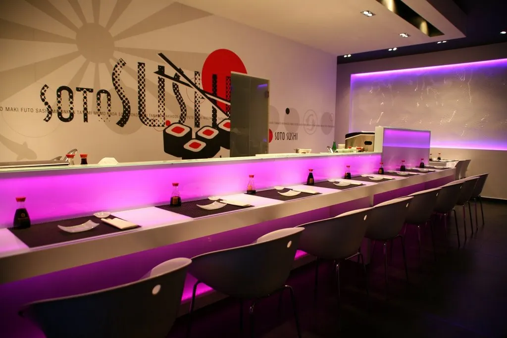 Soto Sushi — 3 locations · menu + tracking